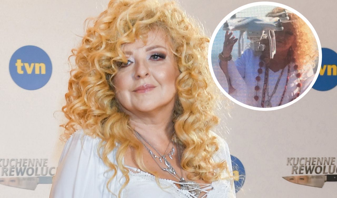 "To była niebezpieczna wyprawa" - pisze Magda Gessler, która pokazała zabawne zdjęcie