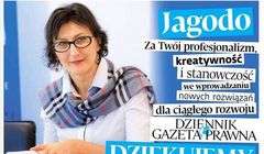 „Dziennik Gazeta Prawna” dziękuje na łamach odchodzącej naczelnej. „Sprawili mi nieprawdopodobną niespodziankę”
