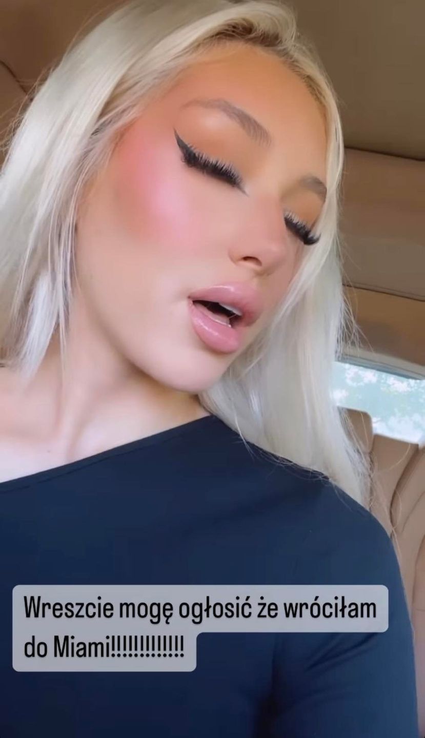 Powrót Caroline Derpienski do Miami