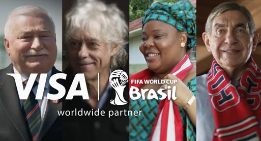 Lech Wałęsa w piłkarskiej reklamie Visy (wideo)