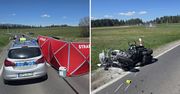 Śmiertelny wypadek w Jabłonce. Zginął motocyklista