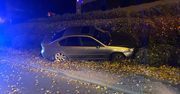 Gorzów: Pijany kierowca subaru uderzył w skarpę i uciekł pieszo