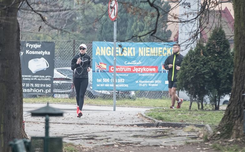 Kinga Duda na jogginu