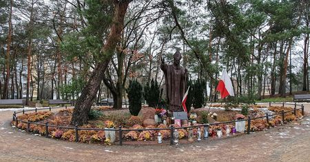 Strajk Kobiet. Pomnik Jana Pawła II online i z całodobowym monitoringiem