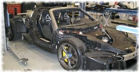 Porsche Carrera GT topless