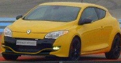 Renault Megane RS i paparazzi