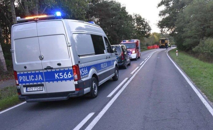 Gmina Radomyśl: Motocyklista zginął w zderzeniu z kombajnem