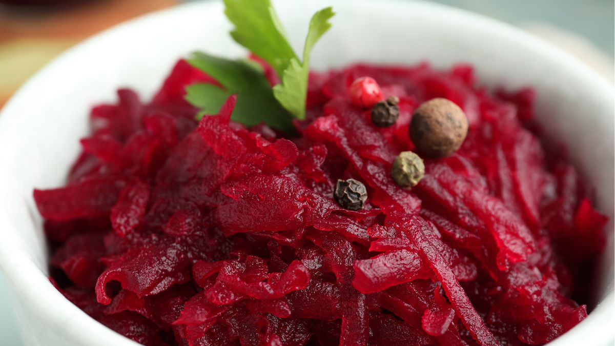 Sałatka z buraczków - Pyszności