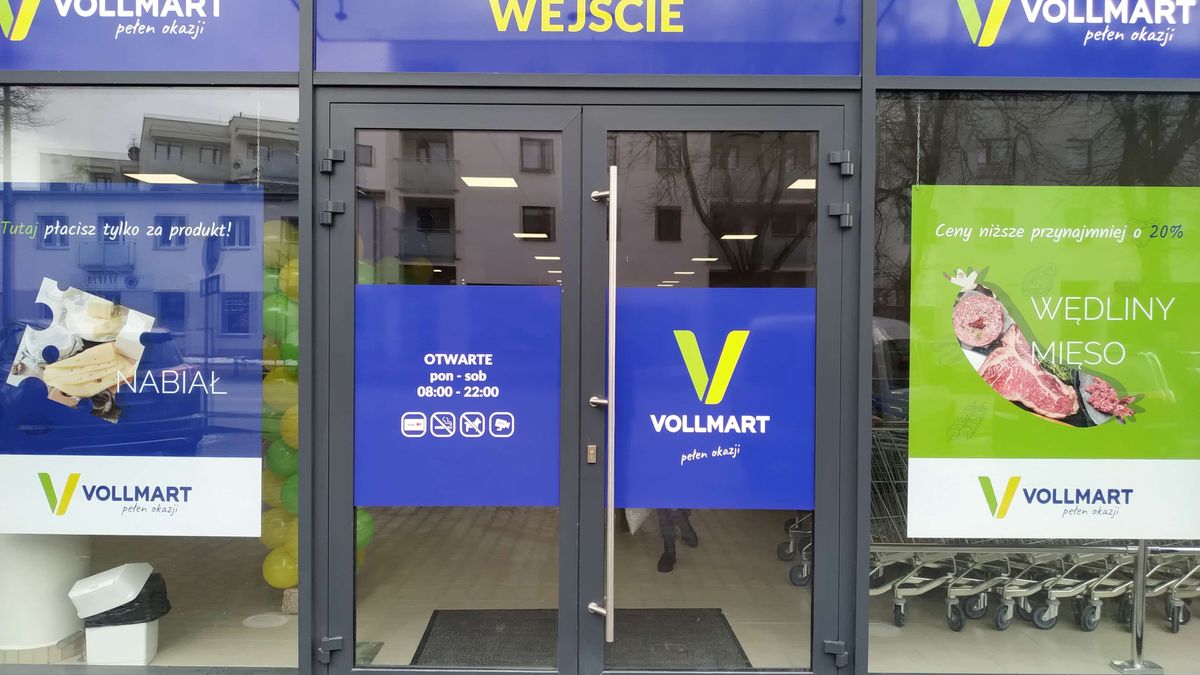 Sklep Vollmart w Siedlcach.