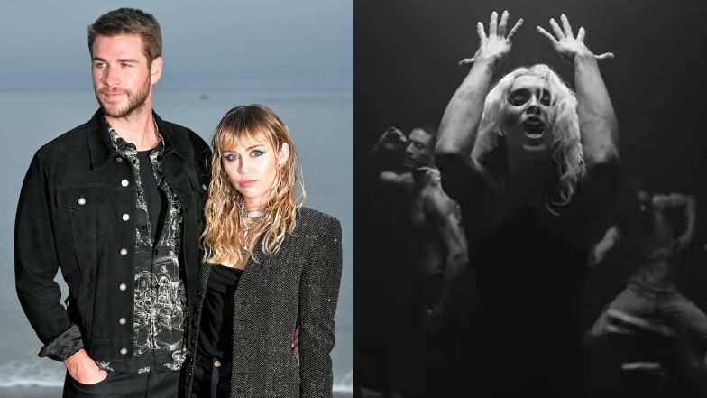 Miley Cyrus w najnowszym teledysku "River" wije się wśród 14. PÓŁNAGICH mężczyzn! Znowu nawiązała do Liama Hemswortha?