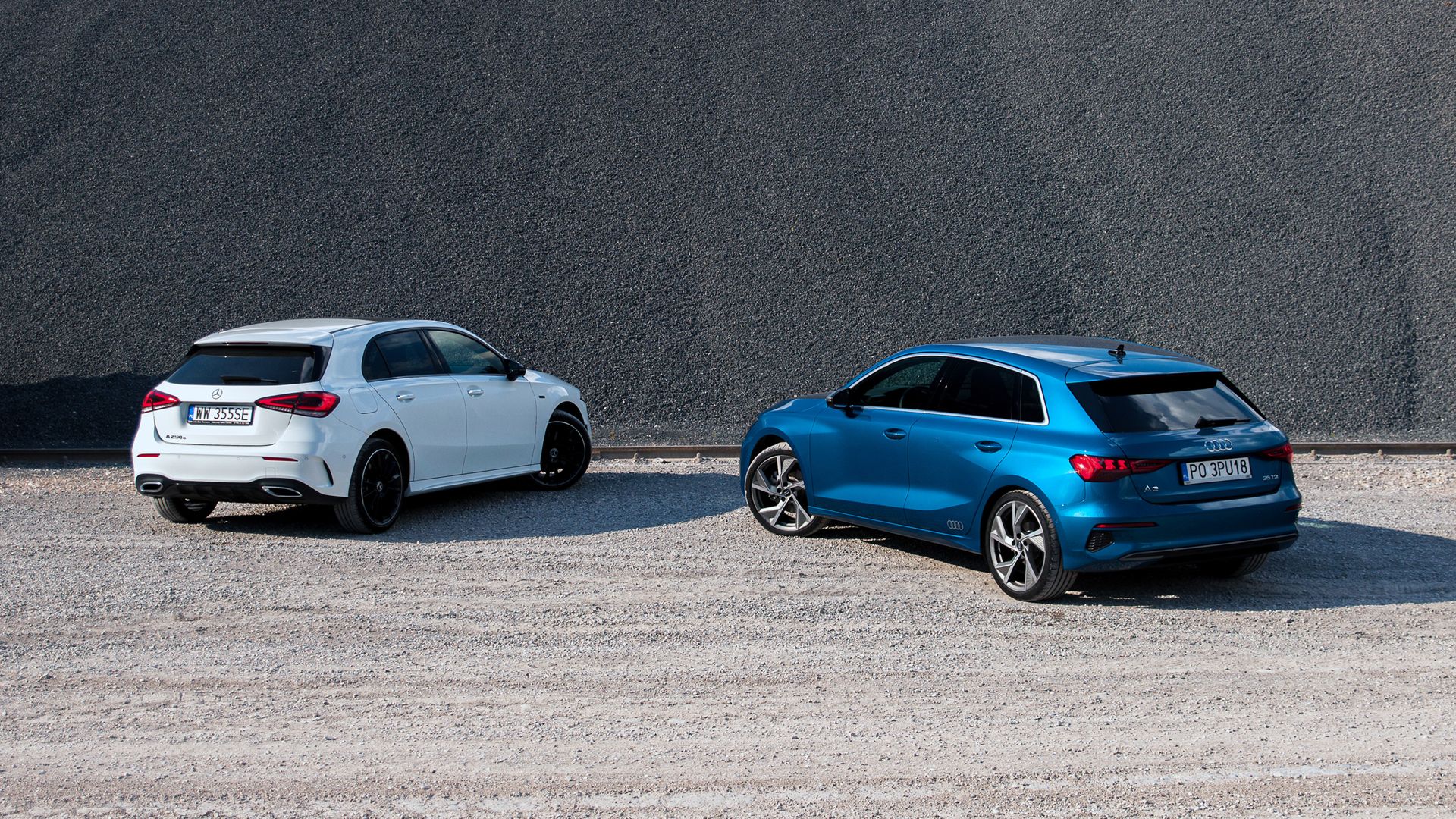 Mercedes A250e vs Audi A3 35 TDI