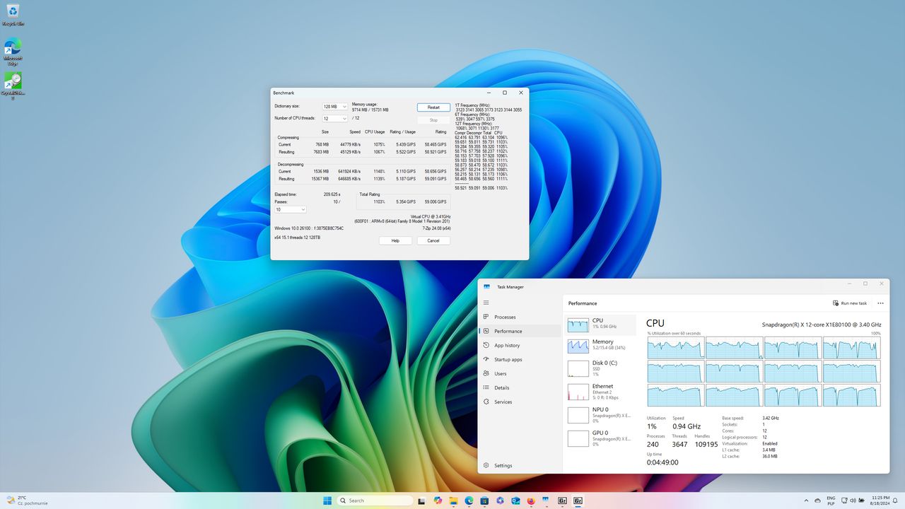 7-Zip Benchmark