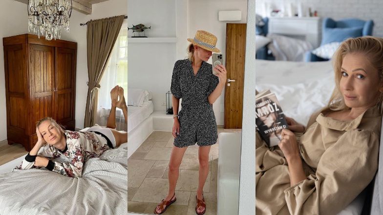 Sypialnia Edyty Pazury i Cezarego