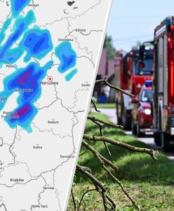 Trąba powietrzna pod Warszawą. Są nagrania