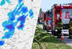 Trąba powietrzna pod Warszawą. Są nagrania