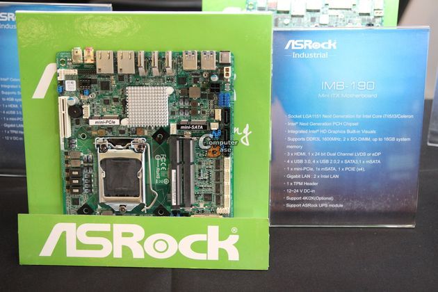ASRock IMB-190 przemysłowa płyta główna pod LGA 1151