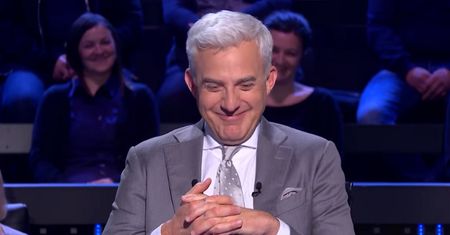 "Milionerzy". Hubert Urbański nie mógł powstrzymać się od śmiechu. Widzowie nie kryli wściekłości