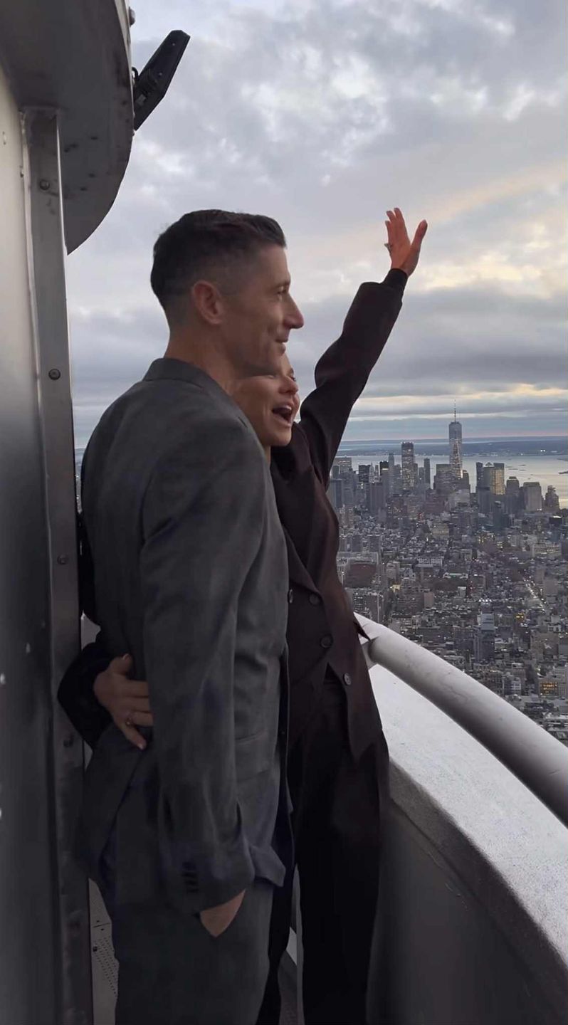 Anna i Robert Lewandowscy