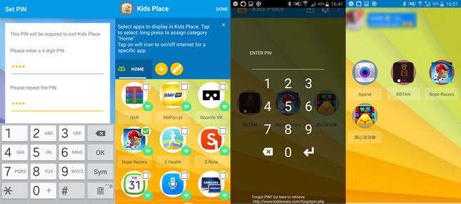 Aplikacja Kids Place