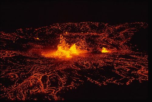Kilauea - dziesięć tysięcy dni wyrzucania lawy 1