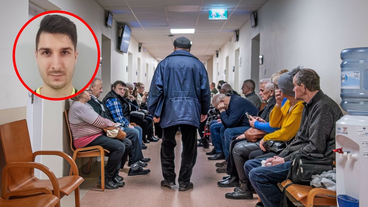 Pacjenci w kolejce do lekarza