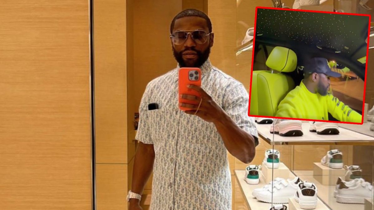 Floyd Mayweather lubi obnosić się swoim bogactwem 