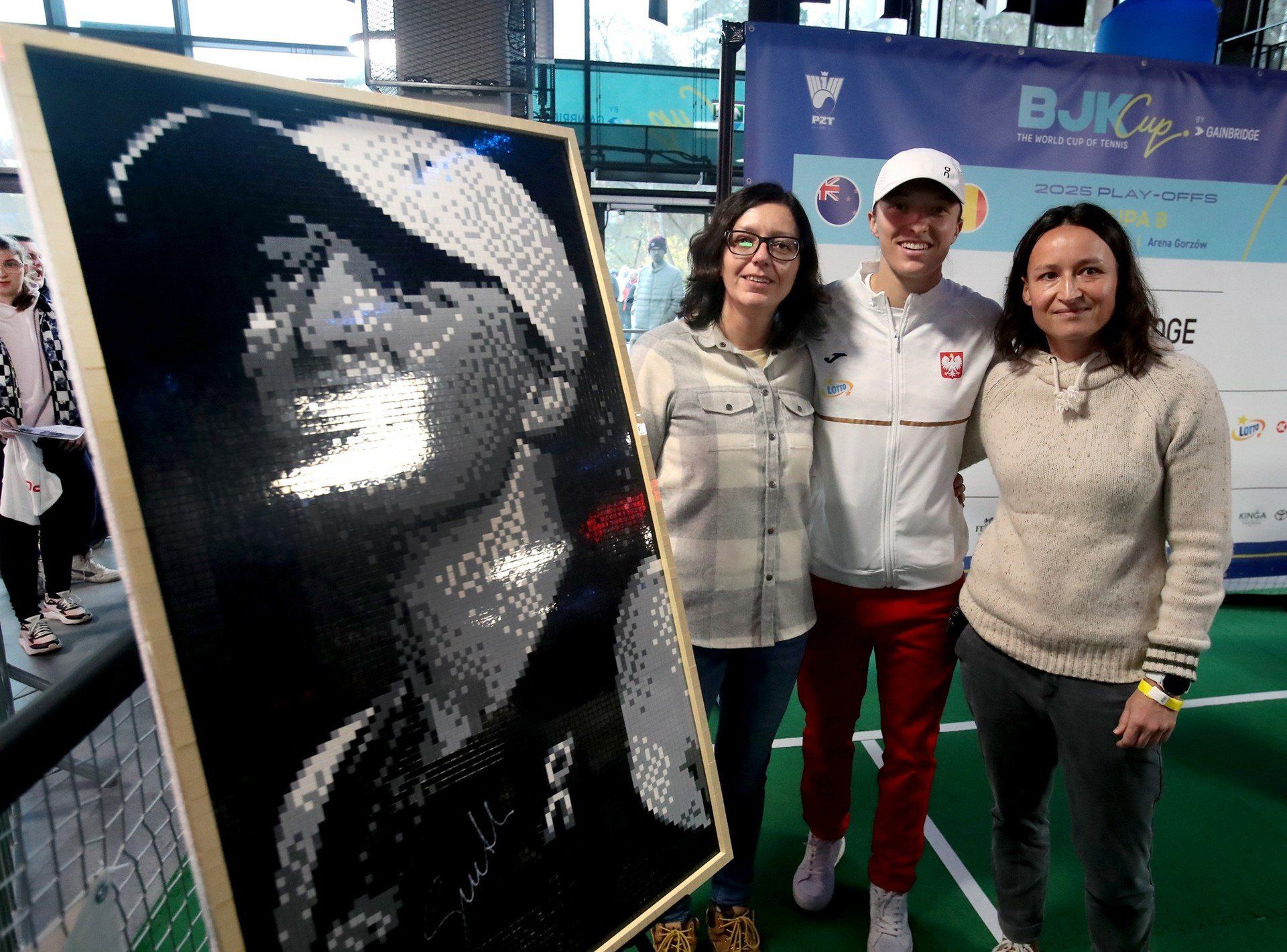 Iga Świątek... z klocków Lego