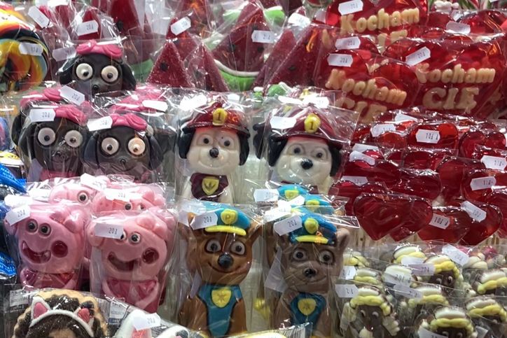 Lizaki w kształcie postaci z kultowych bajek dla dzieci