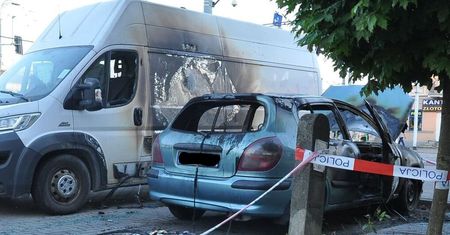 Straty na ponad 73 tys. zł. Policja zatrzymała dwóch podpalaczy w Lublinie