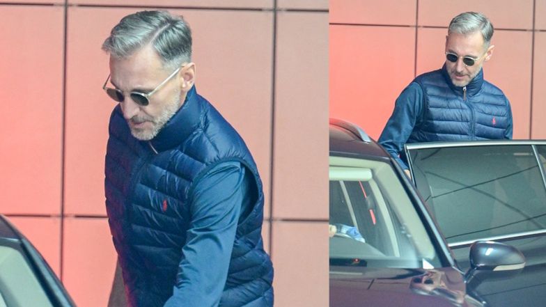 Piotr Kraśko z fanami pod studiem "Dzień Dobry TVN"