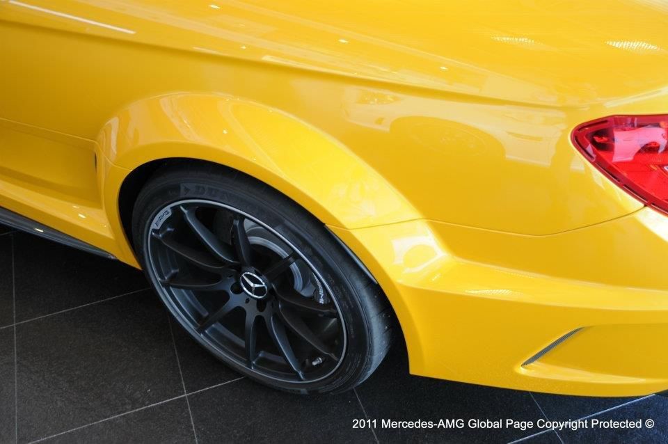 Mercedes-Benz C63 Coupe AMG Black Series Solarbeam