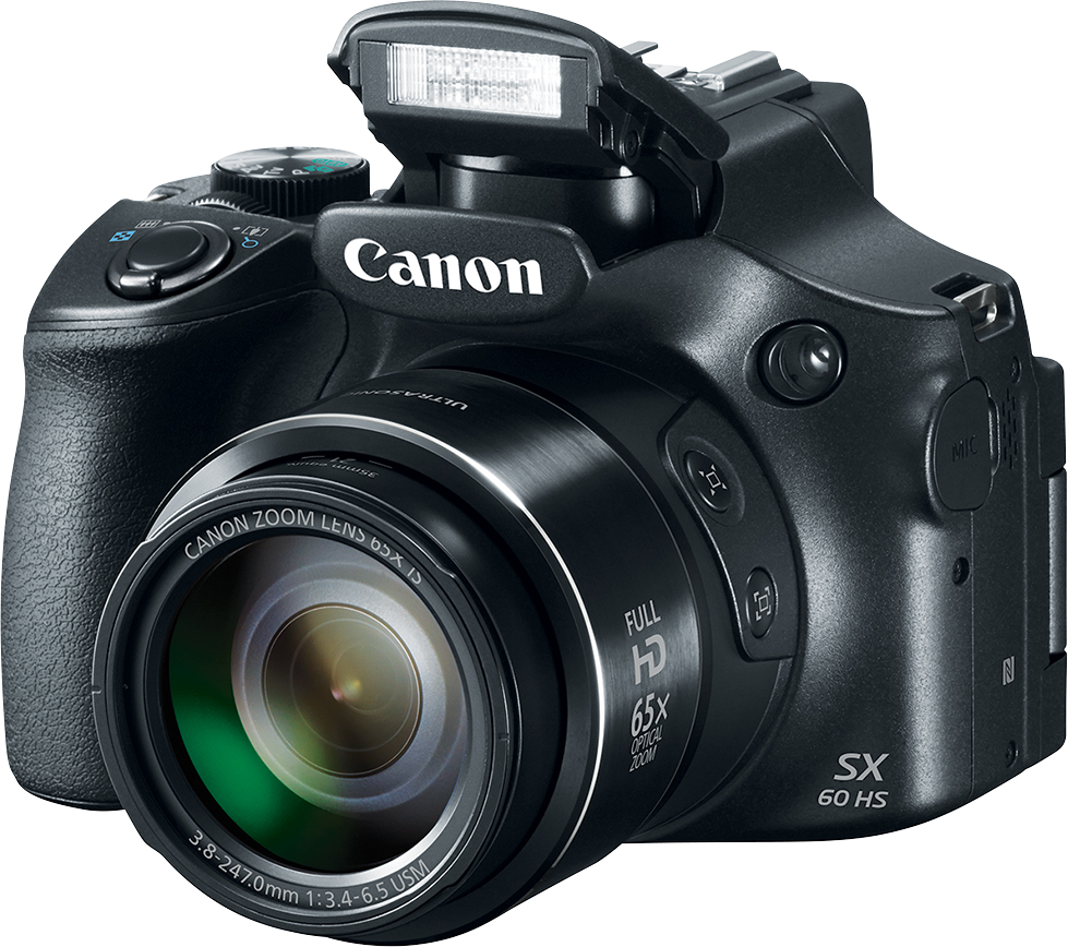 Canon PowerShot SX60 HS to imponujący aparat klasy superzoom
