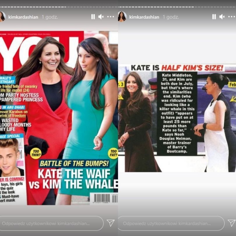 Kim Kardashian wspomina, jak media wyśmiewały jej ciążową sylwetkę