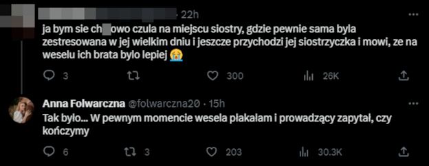 Internauci MIAŻDŻĄ tiktokerkę za publiczną krytykę wesela SIOSTRY! Panna młoda wyznała: "Jako jedyna dała pustą kopertę. PŁAKAŁAM"