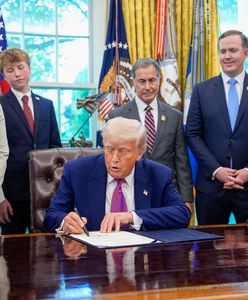 "Jeden z najważniejszych dekretów". Trump ogłasza rewolucję