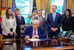 "Jeden z najważniejszych dekretów". Trump ogłasza rewolucję
