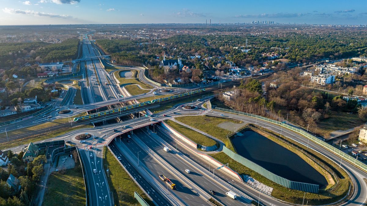 Trasa S2 w Warszawie