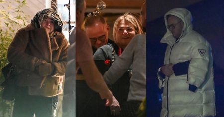 Opatulona w futro Katarzyna Niezgoda baluje z narzeczonym w modnej warszawskiej knajpie (ZDJĘCIA)
