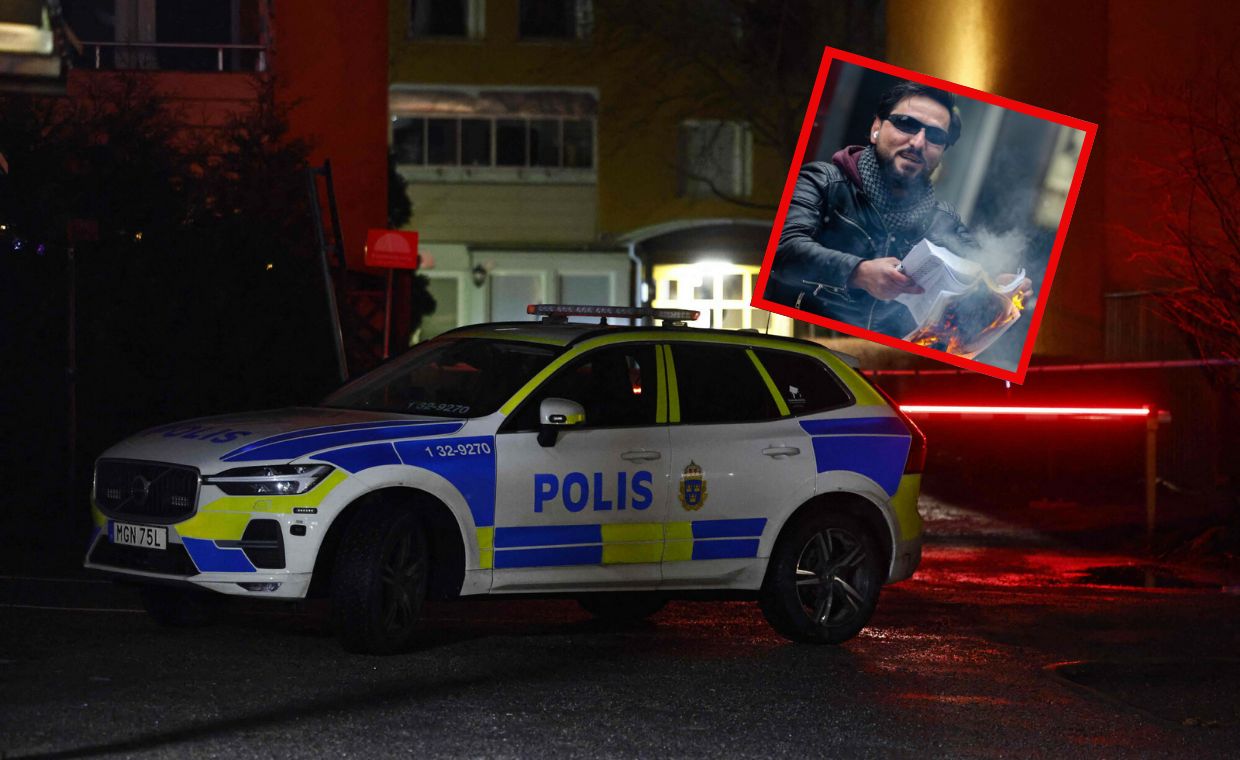 Zabójstwo w Szwecji. Został zastrzelony, wcześniej spalił Koran