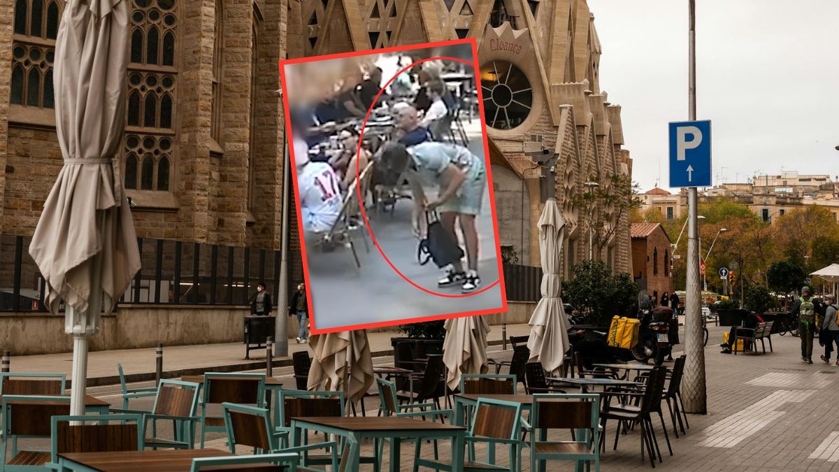  Złodziej w Barcelonie ukradł torbę… stopą