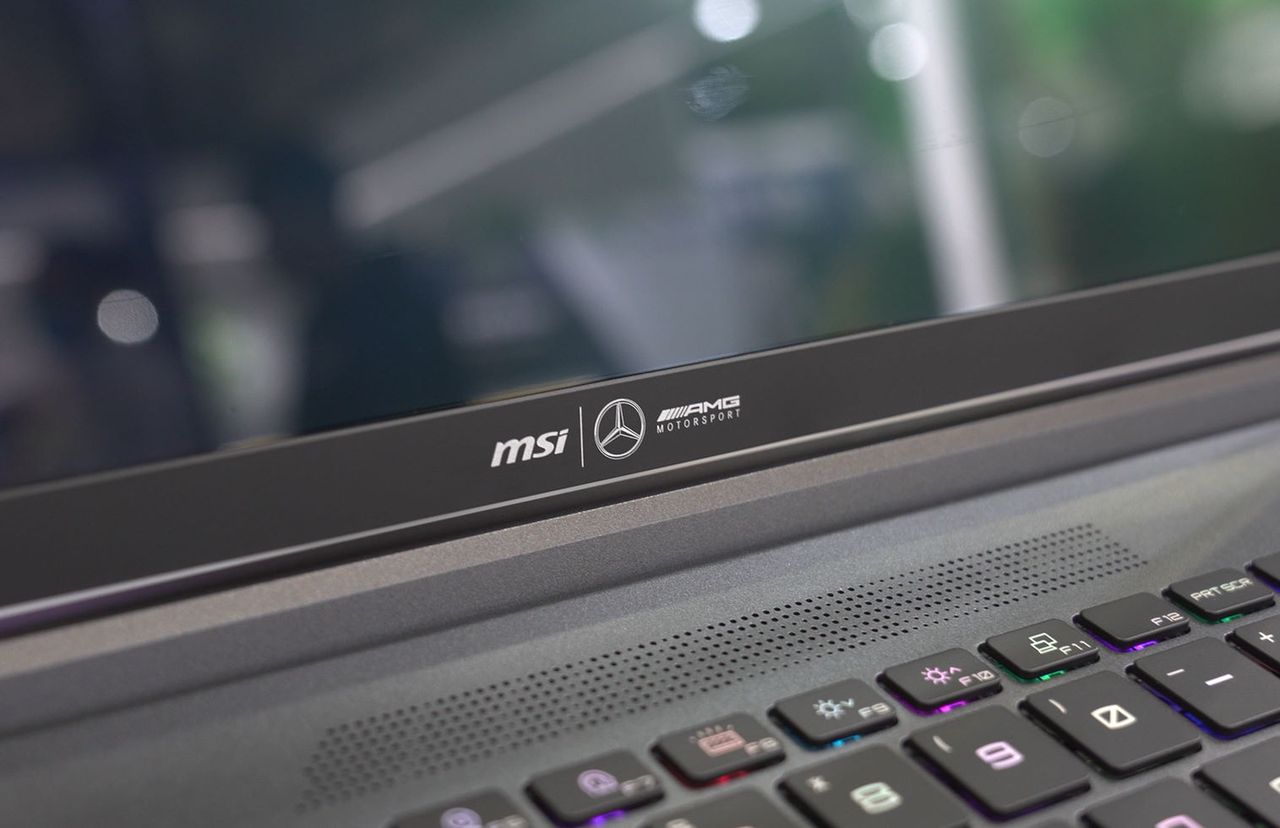 Laptop MSI na targach Computex 2023