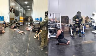 Odkrycie w halach z owocami. Nagranie z momentu akcji służb