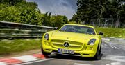 Mercedes SLS AMG Electric Drive - rekordowy przejazd po Nürburgringu [wideo]
