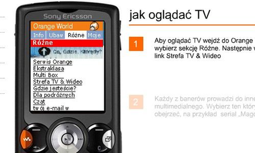 Drugi Weekend z Orange - tym razem mobilna TV