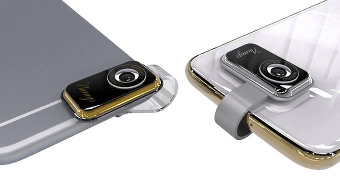 Mikroskop do smartfona - powiększa 400-krotnie ważąc przy tym niespełna 4 gramy 1