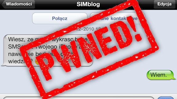 Bezprzewodowe wydobywanie i odczytywanie bazy SMS-ów z iPhone'a - poradnik 1
