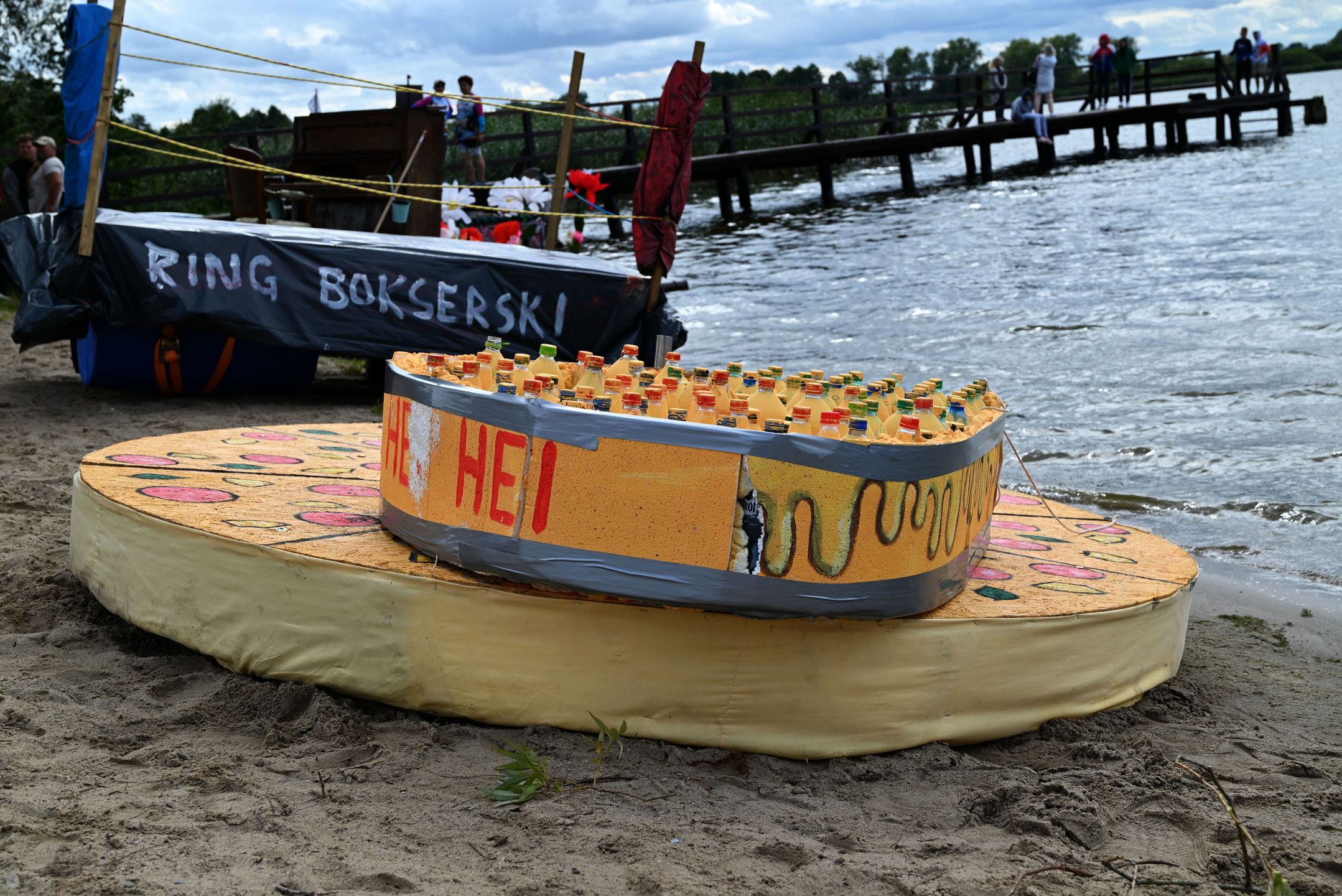 Impreza odbyła się nad Jeziorem Kikolskim