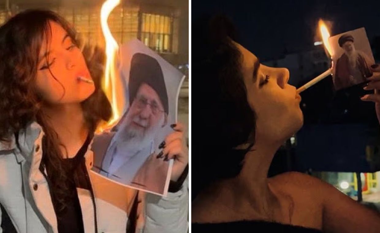 wiadomości,aktualności,WP Wiadomości Za takie zachowanie grozi im śmierć. Tak protestują Iranki