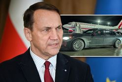 Awantura o brudną limuzynę dla Nawrockiego. Sikorski zabrał głos