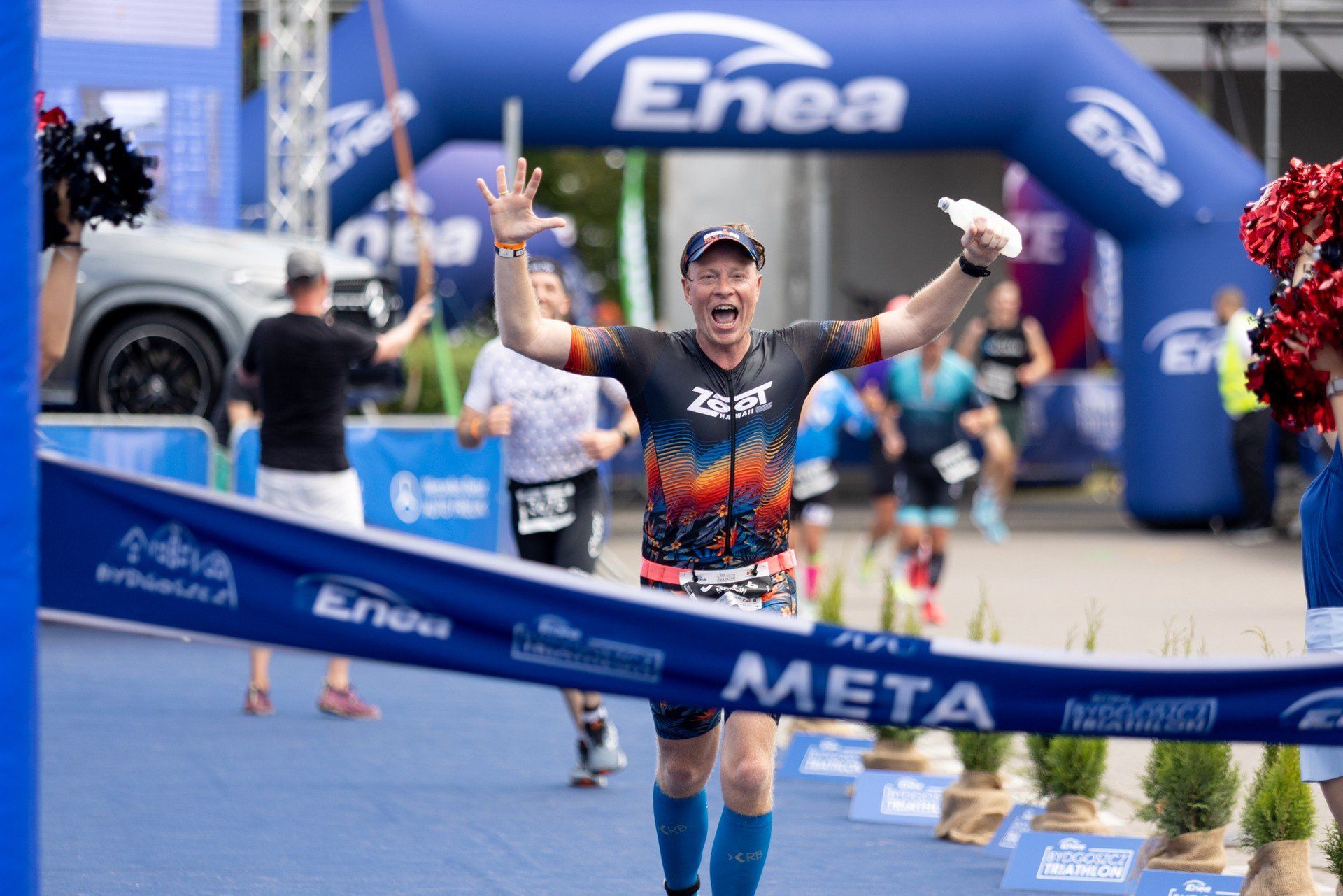 Drugiego dnia Enea Bydgoszcz Triathlon uczestnicy rywalizowali na dystansie 1/2 i 1/8 ironmana